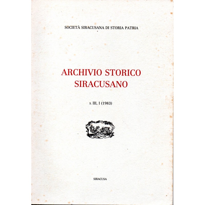 Archivio storico siracusano